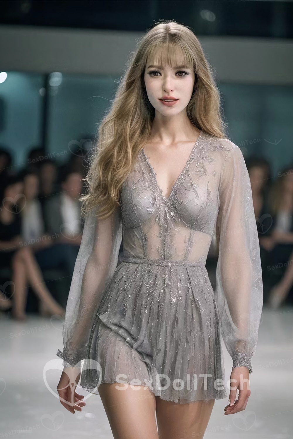 US Stock - Terry 150cm/4ft92 K162 Silicone Head TPE Body Small Breasts Silm Female Sex Doll For Men - Image 6