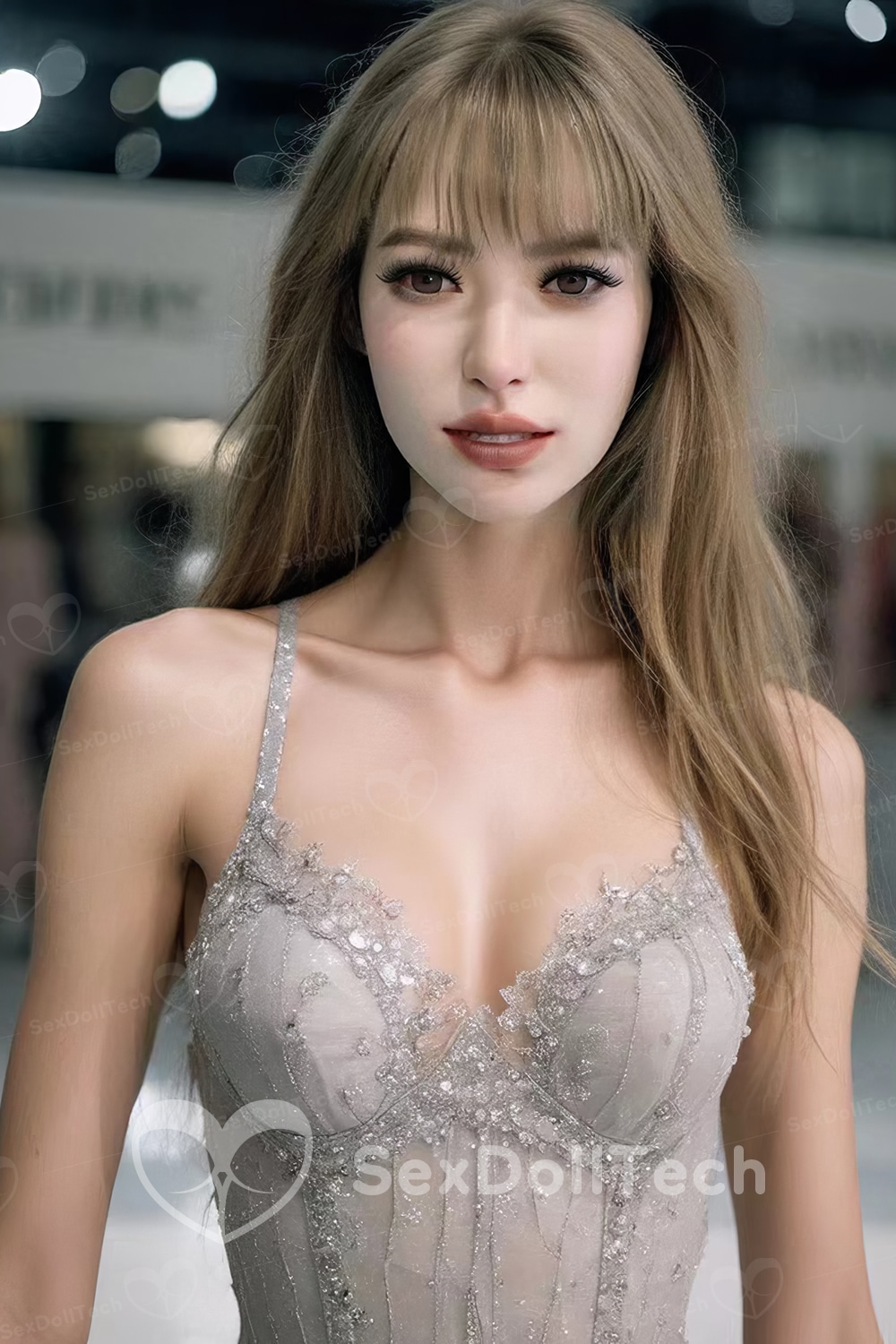 US Stock - Terry 150cm/4ft92 K162 Silicone Head TPE Body Small Breasts Silm Female Sex Doll For Men - Image 5