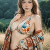 US Stock Graziella Plus 150cm/4ft92 S012 Silicone Head Small Tits TPE Body Adult Lovely Slim Female Sex Doll