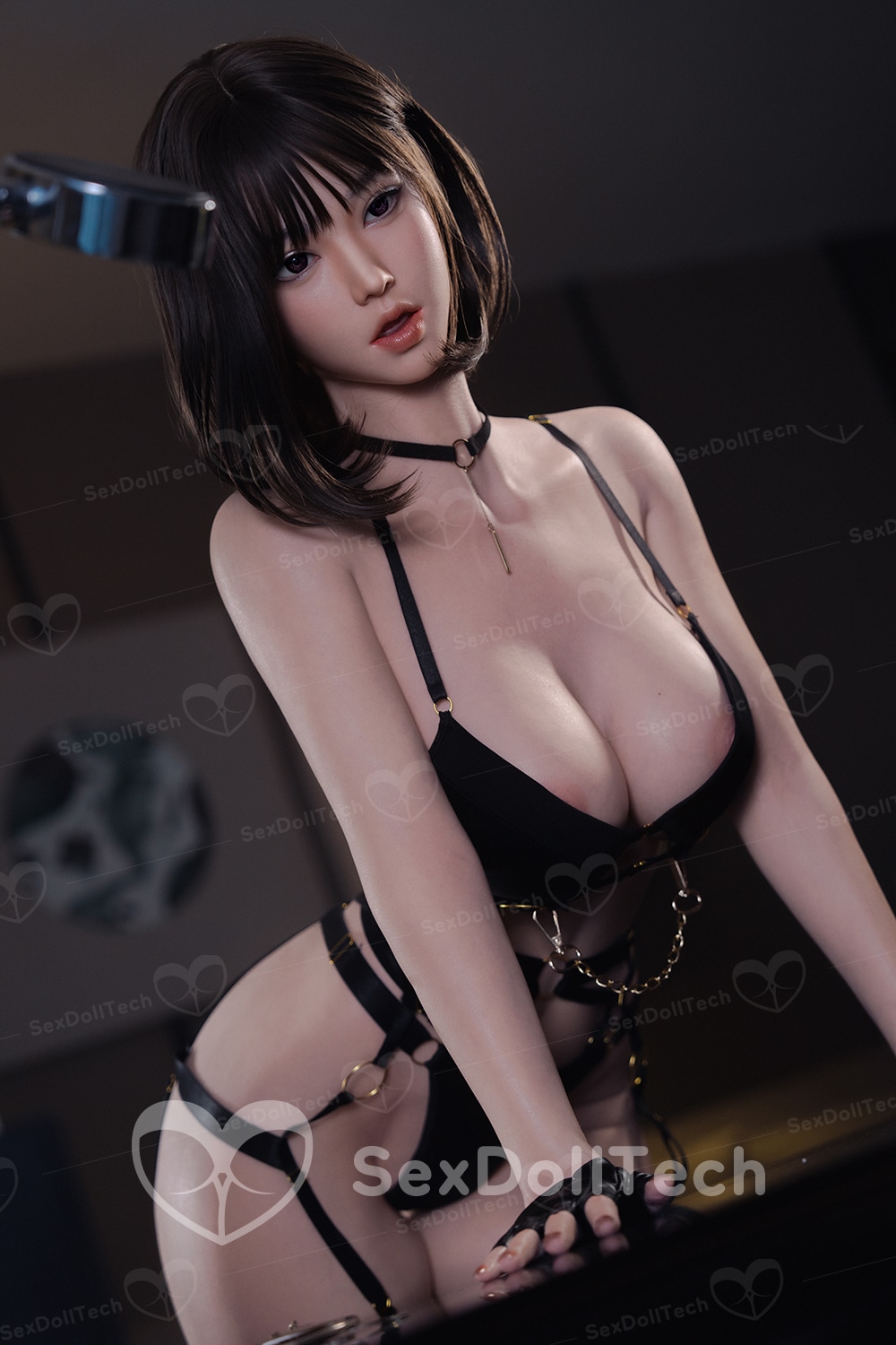 Dunbar 166cm/5ft45 Y29 Head Full Silicone Big Breasts Adult ROS Sex Love Doll with Movable Jaw - Image 6