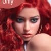 #M12 Soft Silicone ROS Sex Doll Head For Blowjob