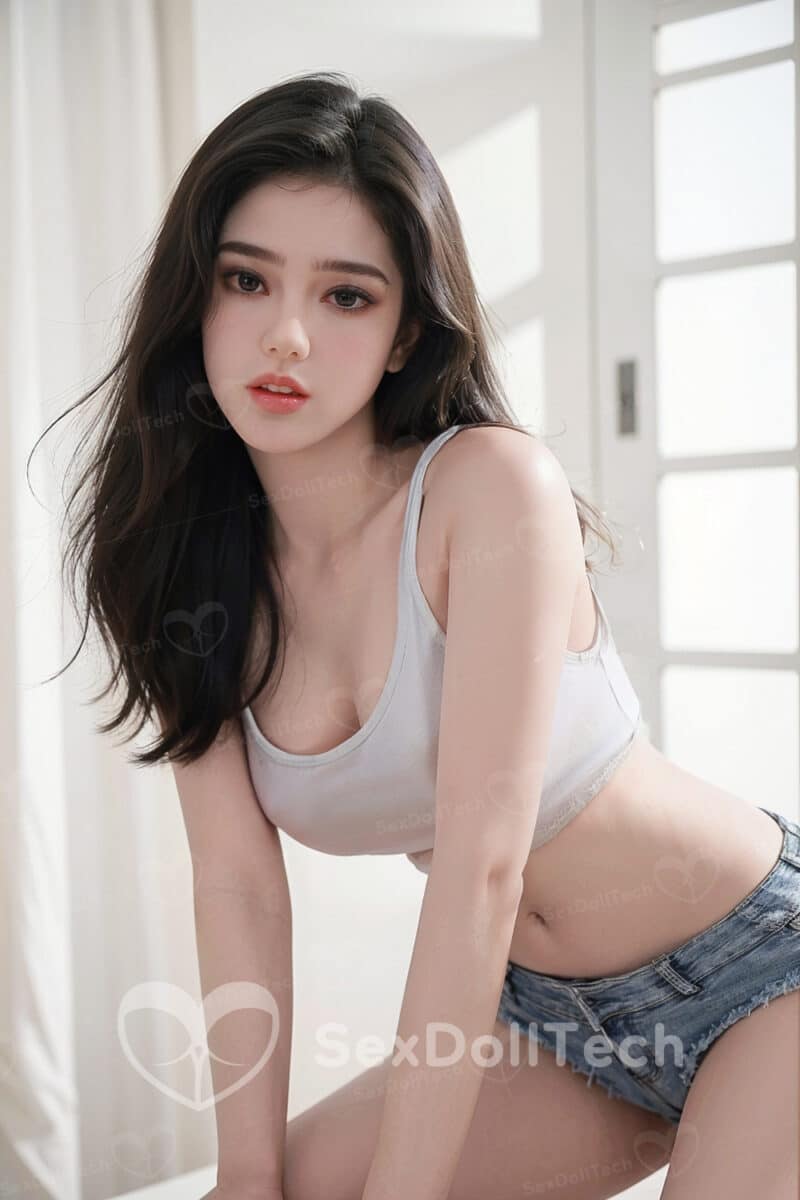 US Stock - Carrie Plus 150cm/4ft92 #144 Head Full TPE Small Breasts Sweet Girl Adult Sex Love Doll - Image 2