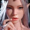 US Stock Topfire Isiash 165cm/5ft35 T07 Most Realistic Full Silicon ROS Head Adult Elf Sex Love Doll For Men