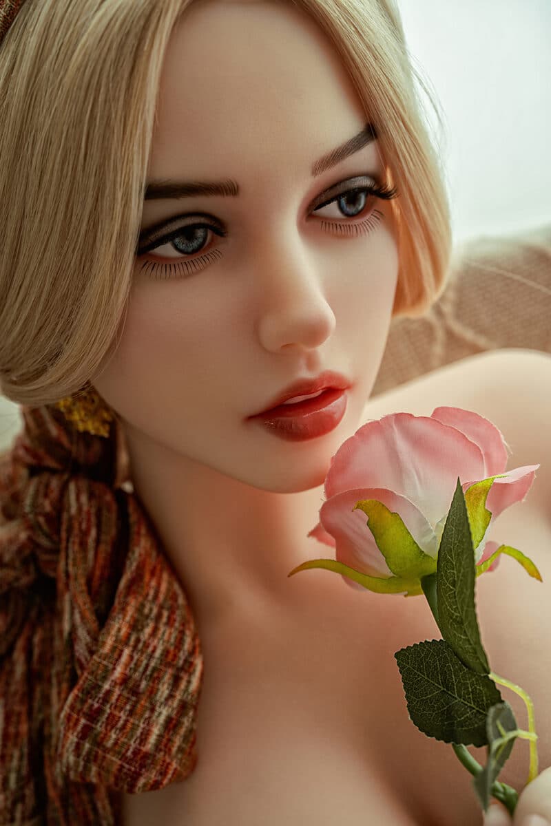 US Stock Vint 152cm/4ft99 #319 Full TPE Sex Doll Blonde Sexy Girl Adult Natural Skin Sex Doll
