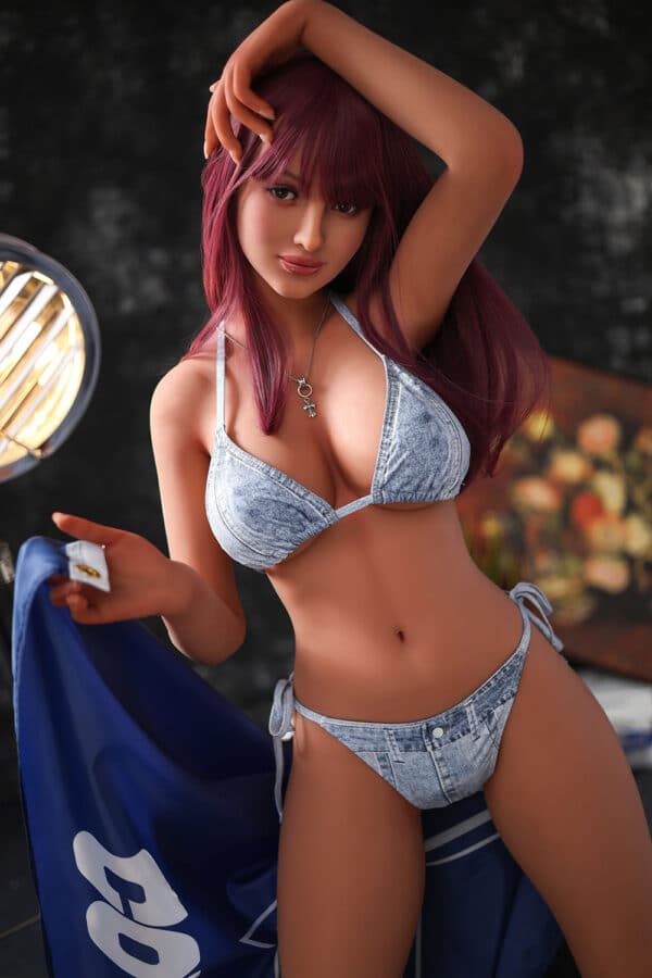 EU Stock Katy 158cm/5ft18 AL159 Full Size TPE Big Tits Adult Affordable Female Sex Love Doll