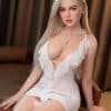 US Stock Austice 168cm/5ft51 Sili-46 Full Silicone Blonde Full Size Sex Doll Natural Skin Big Breasts Adult Female Sex Love Doll