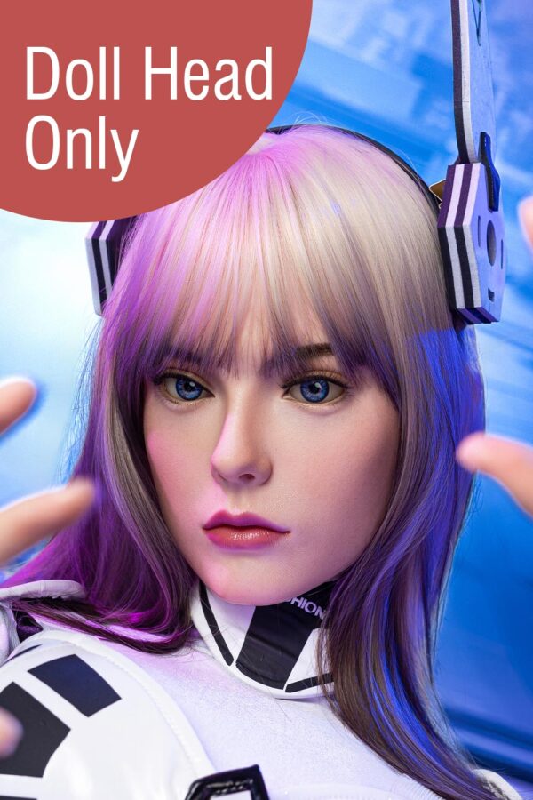2026 Newest AI Version RIDMII Tenar 163cm/5ft34 V1 Unique Design Silicone Head & TPE Body AI Robot Sex Doll Head Only