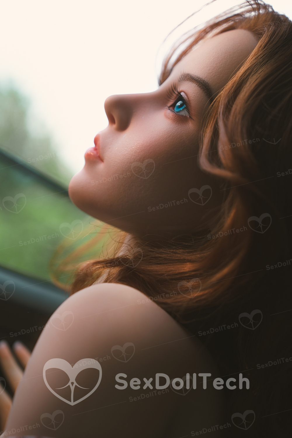 US Stock - YAMIEE Unique Design Aeris 4ft99 /152cm K62 Hard Silicone Head & TPE Body Premium Adult Female Sex Doll(Free 2ND Head) - Image 3