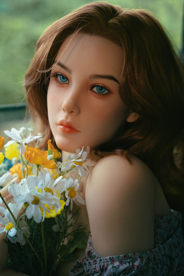 US Stock YAMIEE Unique Design Aeris 4ft99 /152cm K62 Hard Silicone Head & TPE Body Premium Adult Female Sex Doll(Free 2ND Head)