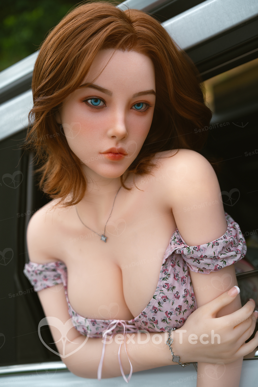 US Stock - YAMIEE Unique Design Aeris 4ft99 /152cm K62 Hard Silicone Head & TPE Body Premium Adult Female Sex Doll(Free 2ND Head) - Image 6