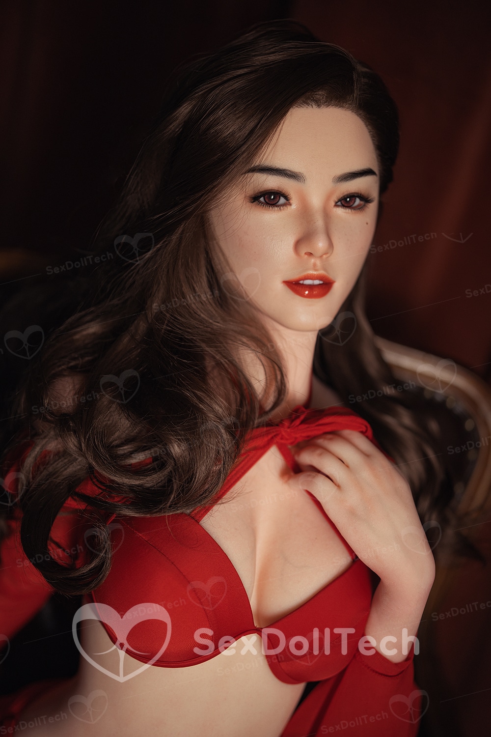 US Stock - RIDMII Louisa 166cm/5ft45 K51 Unique Design Silicone Head TPE Body Adult Full Size Asian Sex Love Doll (Free 2ND Head) - Image 5