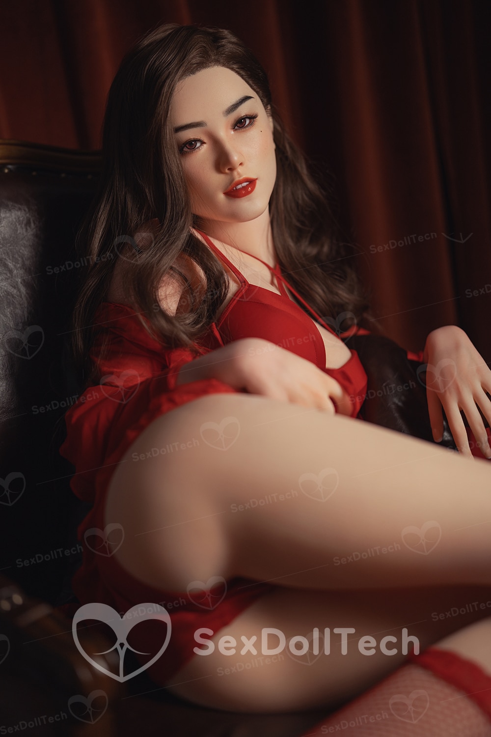 US Stock - RIDMII Louisa 166cm/5ft45 K51 Unique Design Silicone Head TPE Body Adult Full Size Asian Sex Love Doll (Free 2ND Head) - Image 7