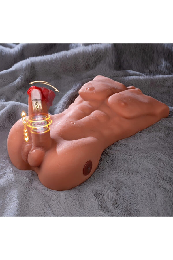 US Stock Male Doll Torso TPE Sex Doll Adult Love Doll