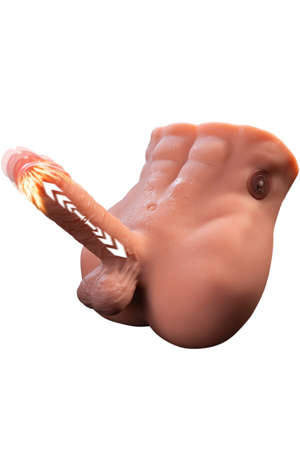 US Stock - Realistic TPE Male Sex Torso With Big Dildo For Women