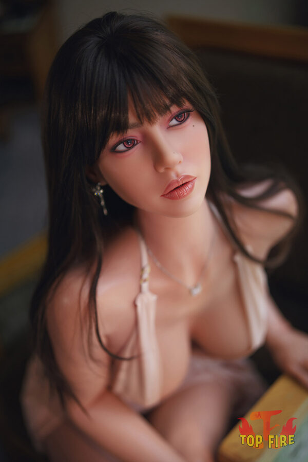 EU Stock Topfire Penny 170cm/5ft58 T46 Full Silicone Auto Blowjob Hip Rotation Realistic Full Body Female Sex Love Doll