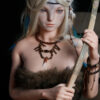 June 170cm/5ft58 M52 Real Life Full Silicone Fantasy Blonde ELF Adult Sex Love Doll