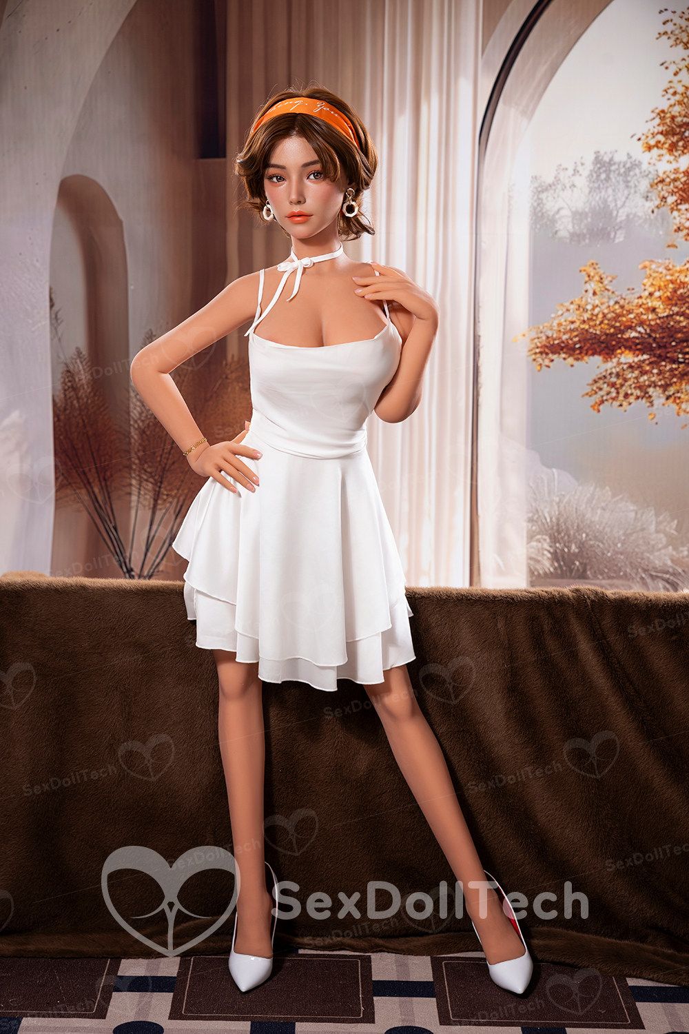 YAMIEE Romina Unique Design 150cm/4ft92 SNK49 Soft ROS Silicone Head TPE Body Adult Sex Doll For Men - Image 8