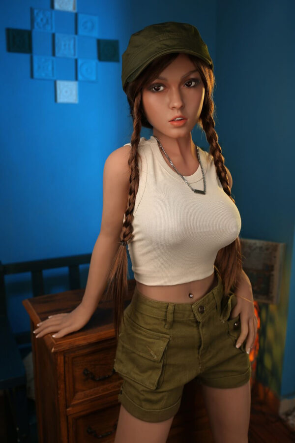 US Stock Galaxy Uzziyah Plus 157cm/5ft15 C12 Realistic Full TPE Tanned Skin Affordable Adult Sex Love Doll
