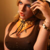 Shaqualia Plus 165cm/5ft41 K161 Full Silicone ROS Head Oral Sex Adult Sex Love Doll With Movable Jaw