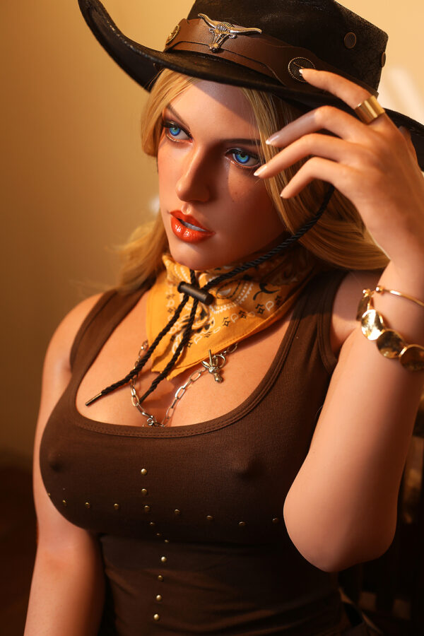 Shaqualia Plus 165cm/5ft41 K161 Full Silicone ROS Head Oral Sex Adult Sex Love Doll With Movable Jaw
