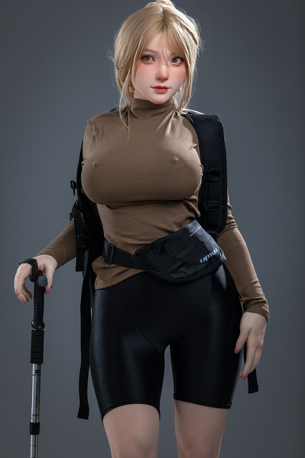 EU Stock - Irontechdoll Kitty Plus 165cm/5ft41 S32 Head Big Boobs Full Size Adult Blonde Silicone Sex Love Doll - Image 7