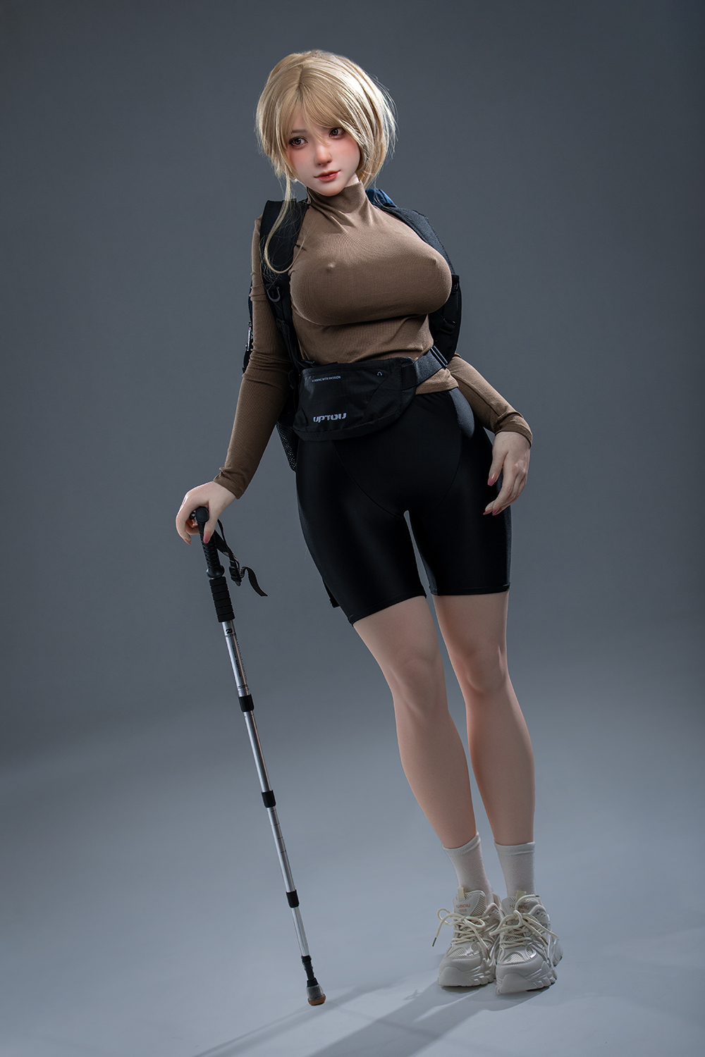 EU Stock - Irontechdoll Kitty Plus 165cm/5ft41 S32 Head Big Boobs Full Size Adult Blonde Silicone Sex Love Doll - Image 18