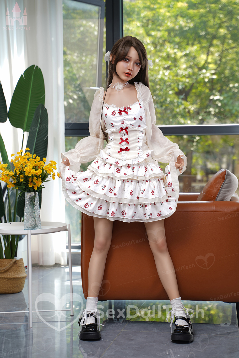 EU Stock - Eugen 158cm/5ft18 B S21 Full Silicone ROS Head Small Tits Oral Sex Doll With Movable Jaw - Image 5