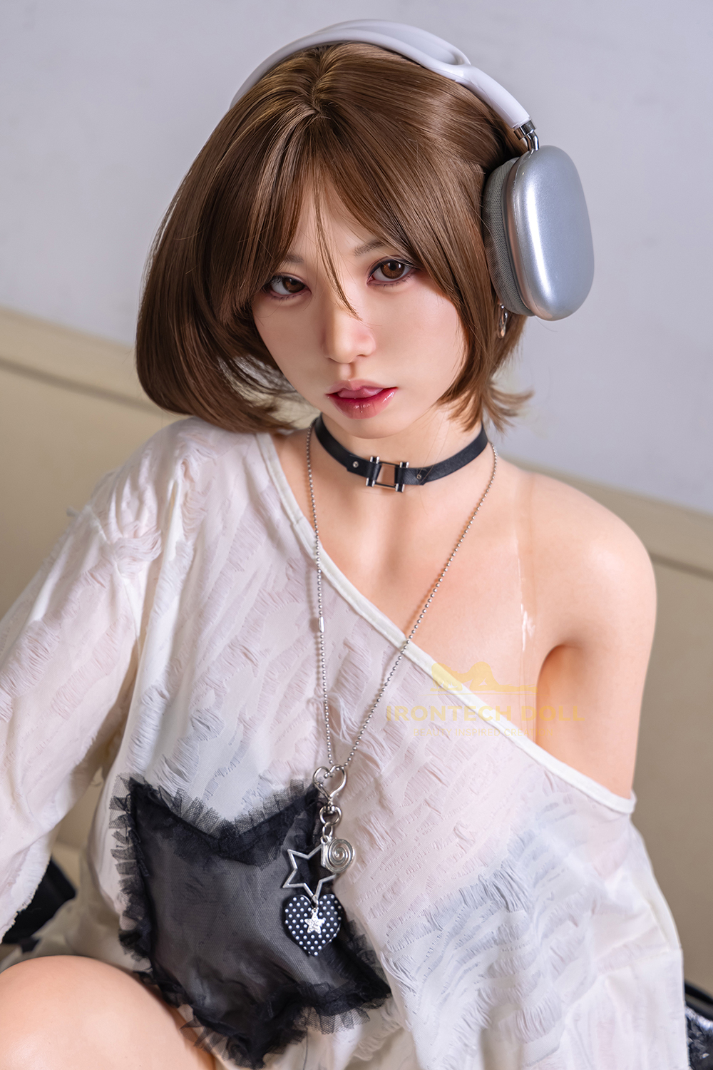 US Stock – Irontechdoll Yvette Plus 165cm/5ft41 S20 Full Silicone ROS Max Asian Girl Adult Big Breasts Oral Sex Love Doll - Image 2