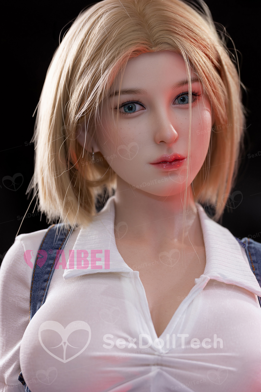 EU Stock - Lewis 167cm/5ft48 AB12 Big Breasts E Cup Adult Short Blonde Full Silicone Female Sex Doll - Image 5