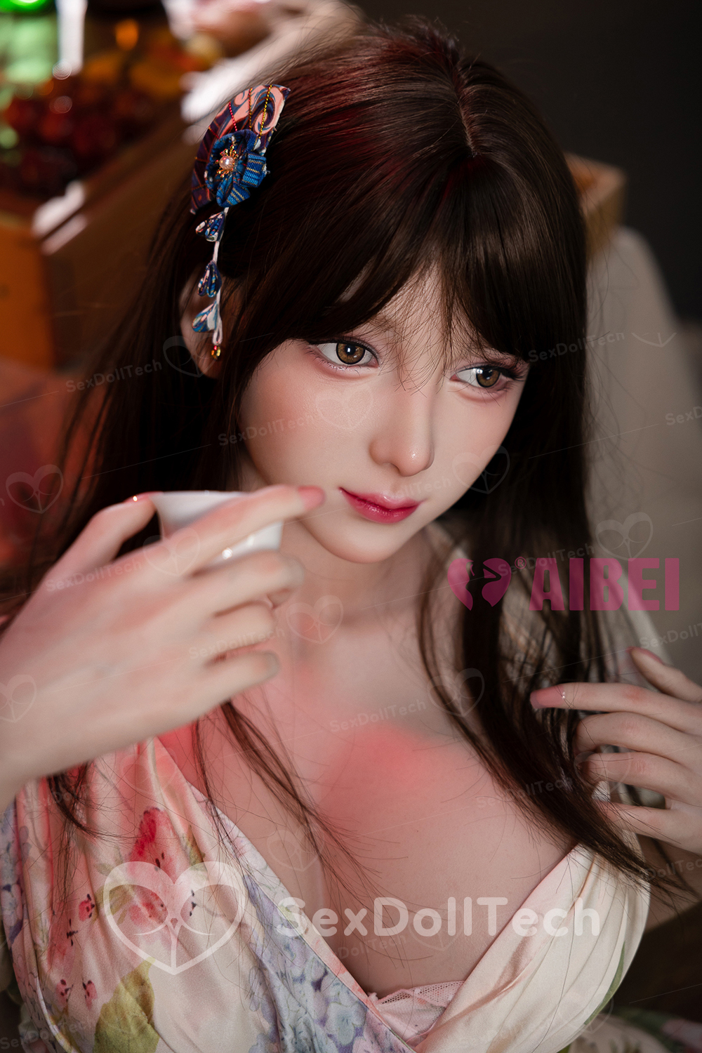 EU Stock - Malachi 167cm/5ft48 AB17 Full Silicone Adult Japanese Sweet Girl Blowjob Sex Doll - Image 4