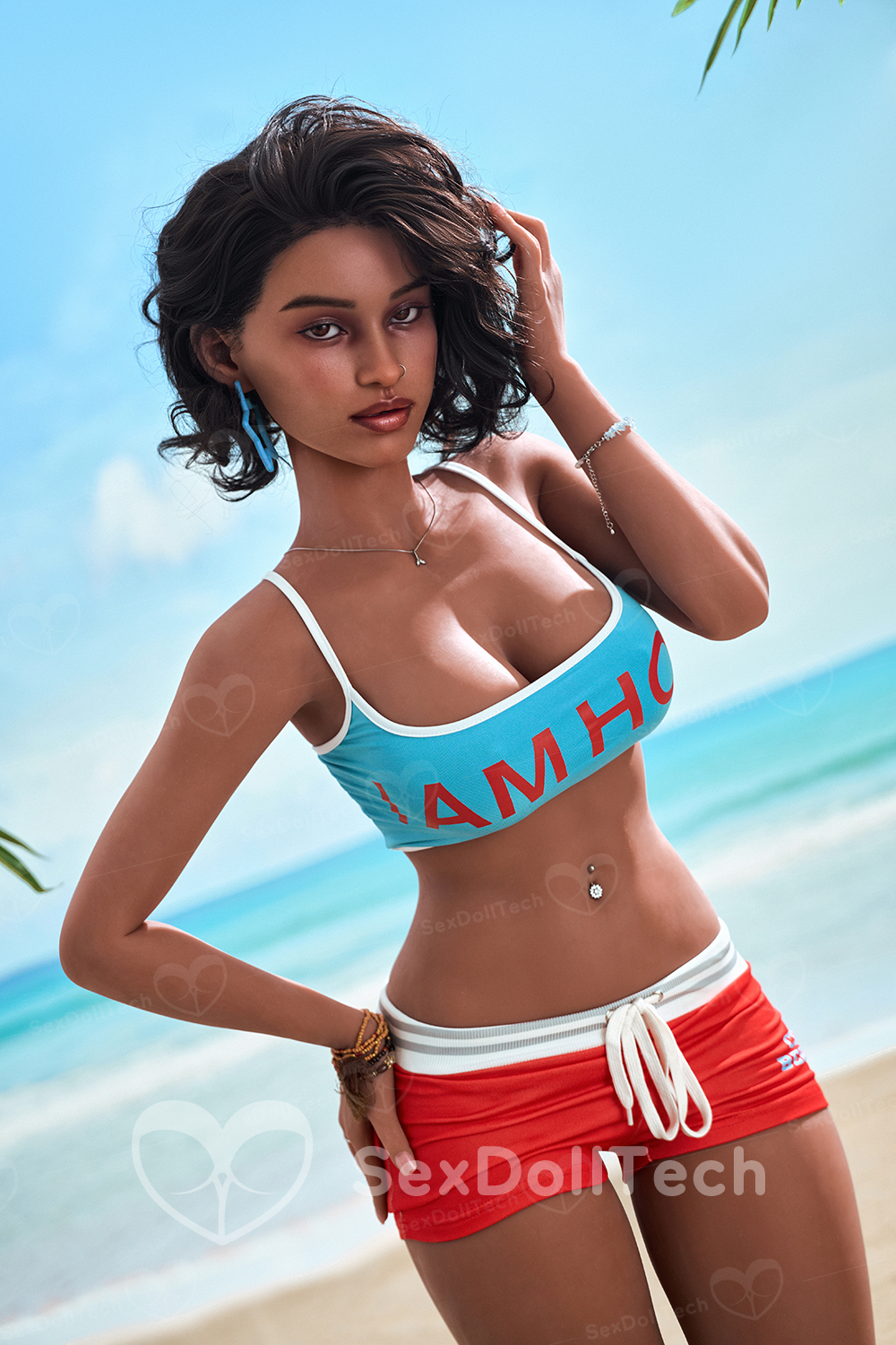 EU Stock - YAMIEE Estelle 163cm/5ft34 SNK51 Unique Design Silicone ROS Head TPE Body Adult Female Sex Doll - Image 3