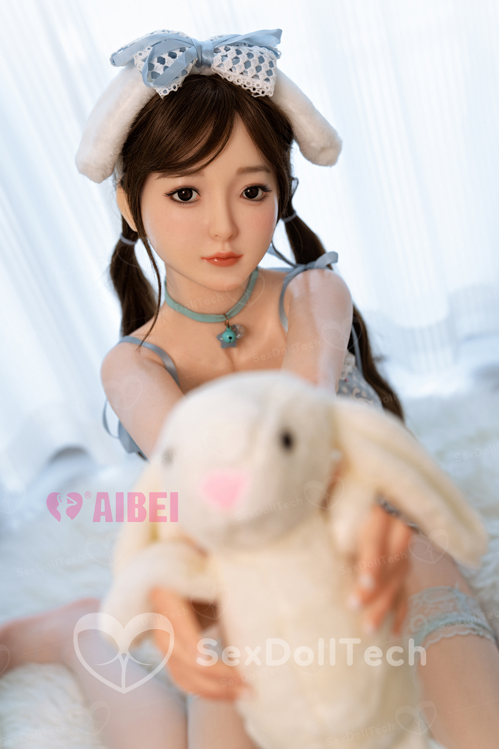 Morse 151cm/4ft95 AB02 Full Body Silicone ROS Head Small Breasts Cute Girl Adult Sex Love Doll - Image 4