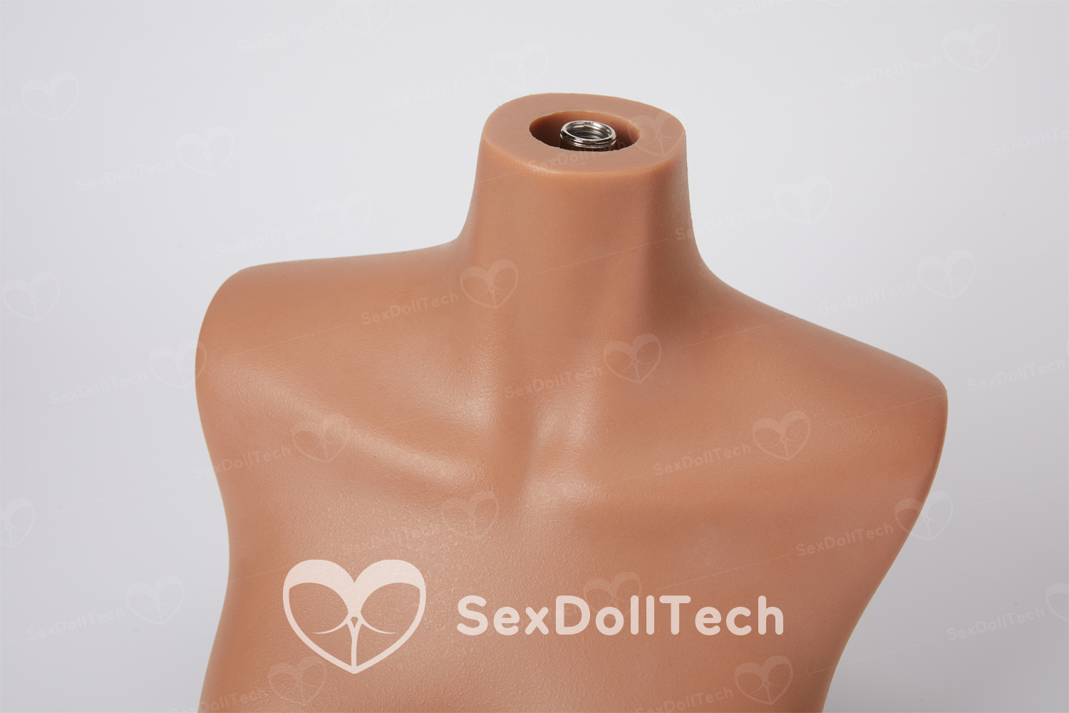 Full Silicone 3 Skin Tone Sex Doll Head Stand for Display Light - Image 38