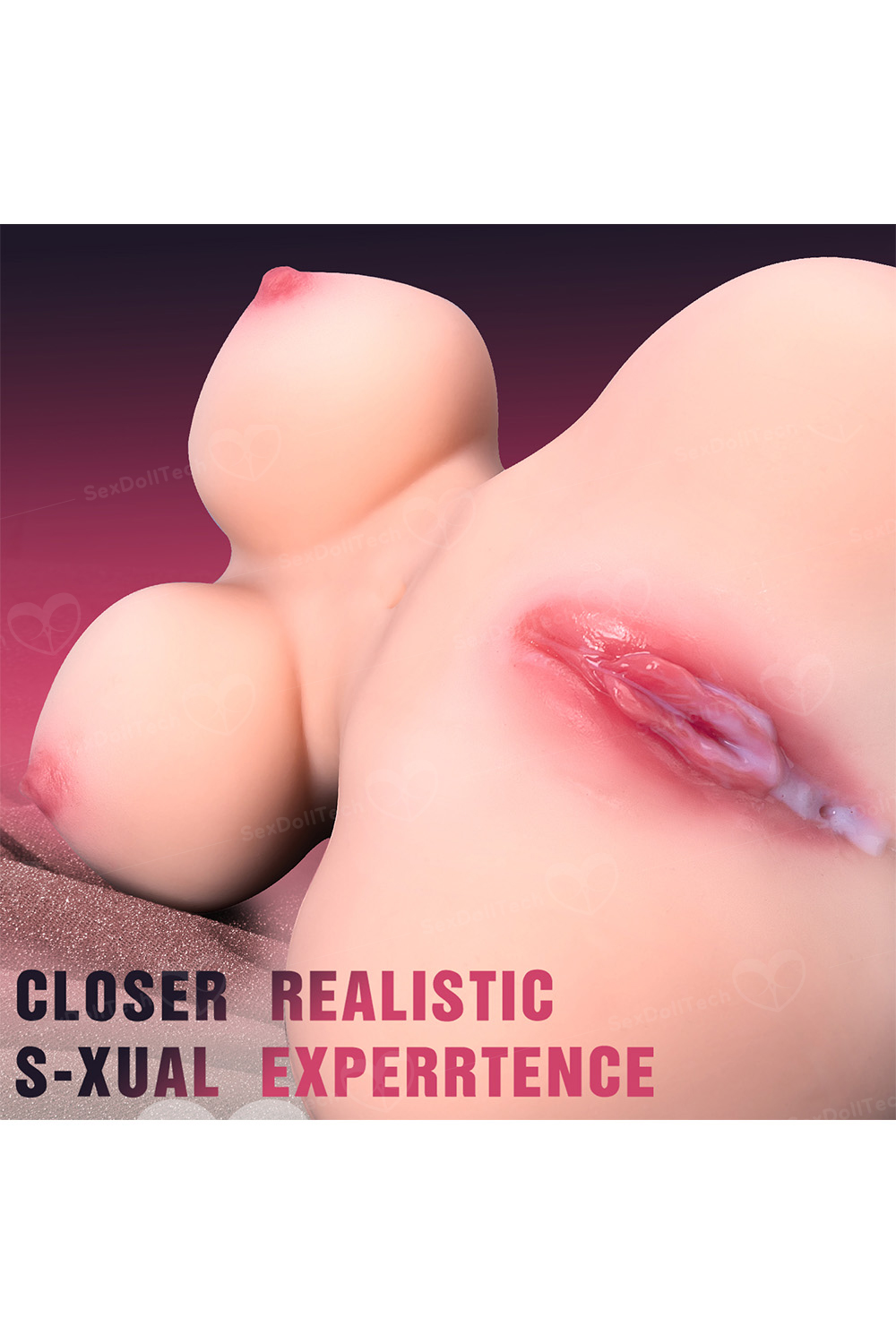 US Stock - Erica Small Half Size Sexy TPE Butt Sex Doll Torso Masturbator Clearance Sale - Image 11