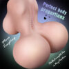 US Stock Erica Small Half Size Sexy TPE Butt Sex Doll Torso Masturbator Clearance Sale