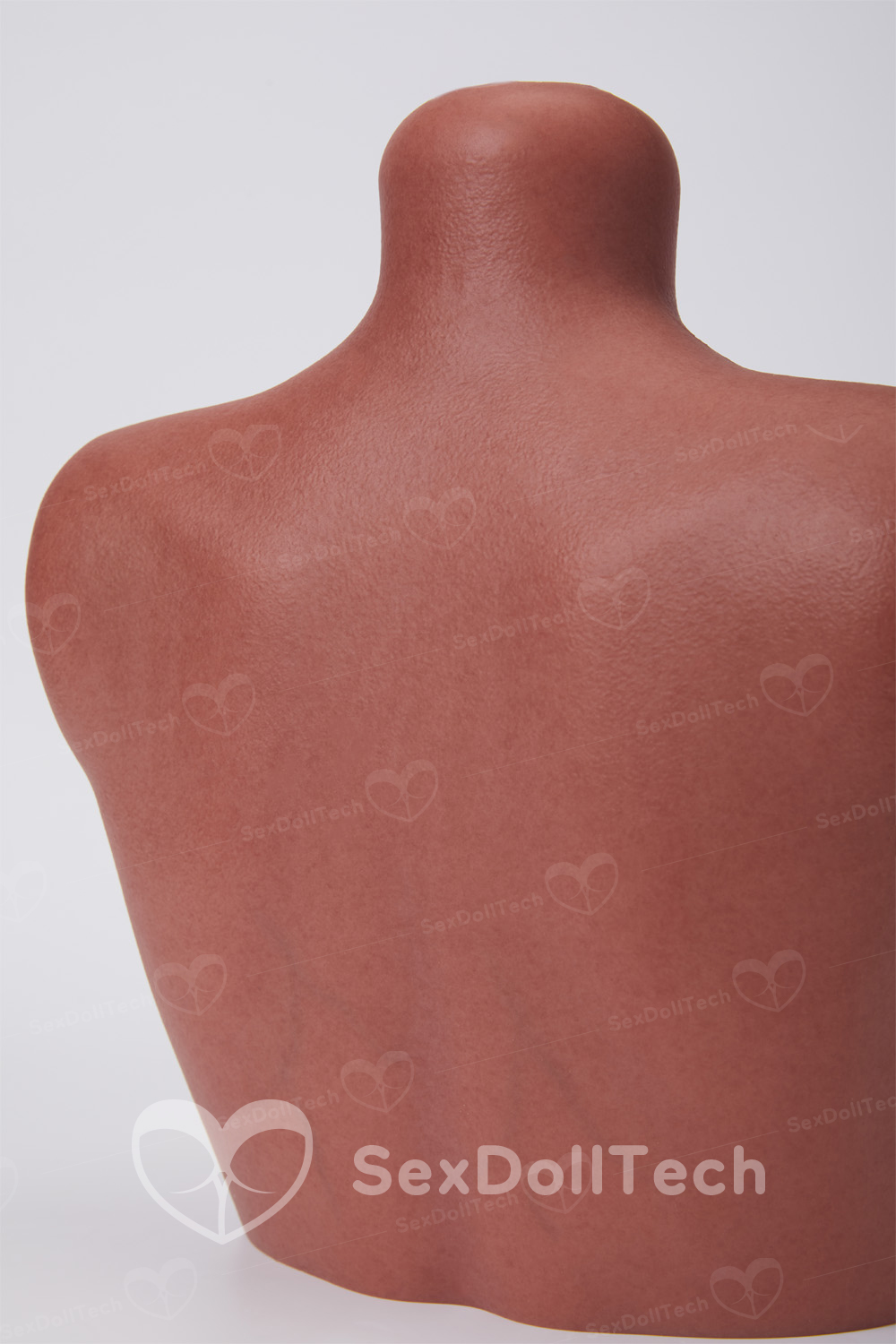 Realistic Full Silicone Display Stand Tanned Skin Half Size Sex Doll Head Stand ONLY - Image 10