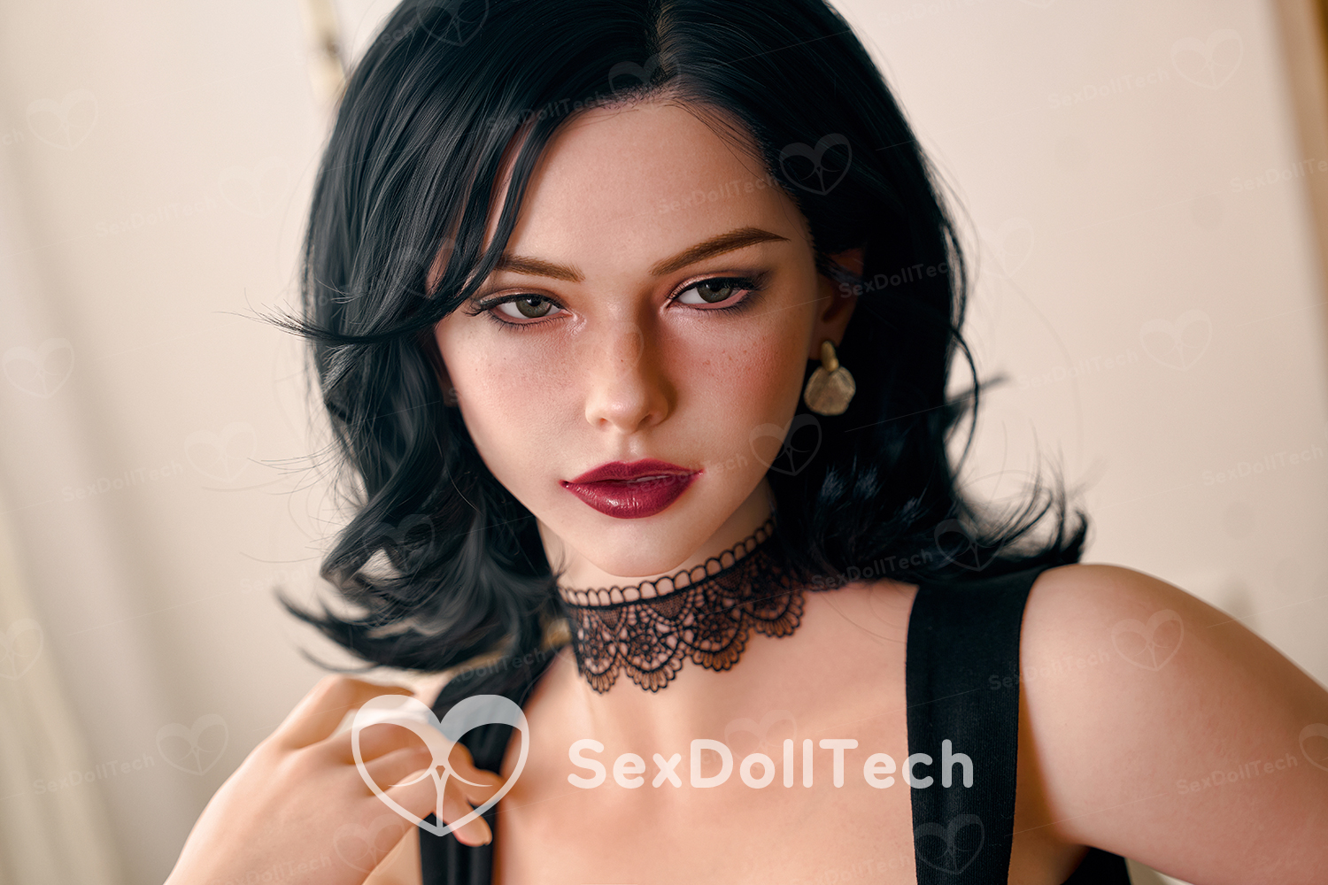 US Stock - YAMIEE Iria 152cm/4ft99 K72 Unique Design Full Body Silicone ROS Head TPE Body Mature Female Adult Sex Love Doll For Blowjob (Free 2ND Head) - Image 8